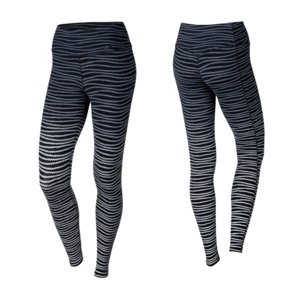 Nike Dri Fit Legendary Swell Tight Ombre Stripe XL